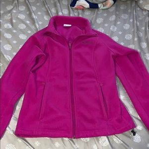 Pink Columbia fleece